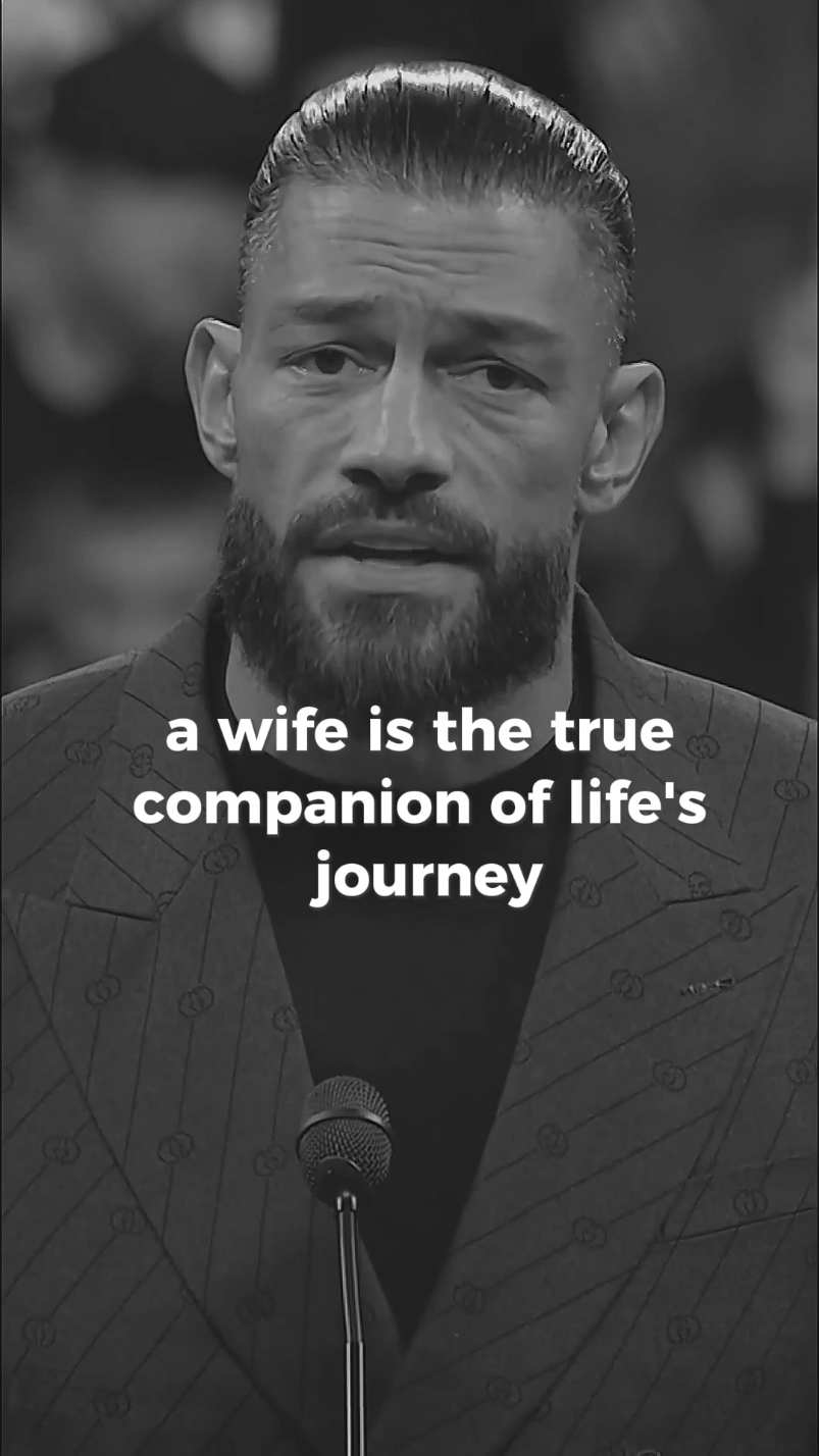 Roman Reigns motivational speech 💥 wife 👪#Roman #motivation #wife