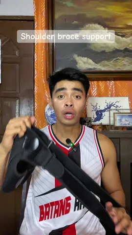 Tamang tama sa mga sumasakit na balikat ng players or nag ggym👌🏻 #shoulderbrace #shoulderpain #shoulderinjury #shoulderstabilizer #gymbro #player 
