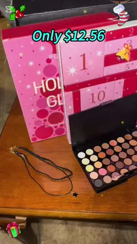 How cute is this make up Advent calender #christmas #christmasgift #tiktokshop 
