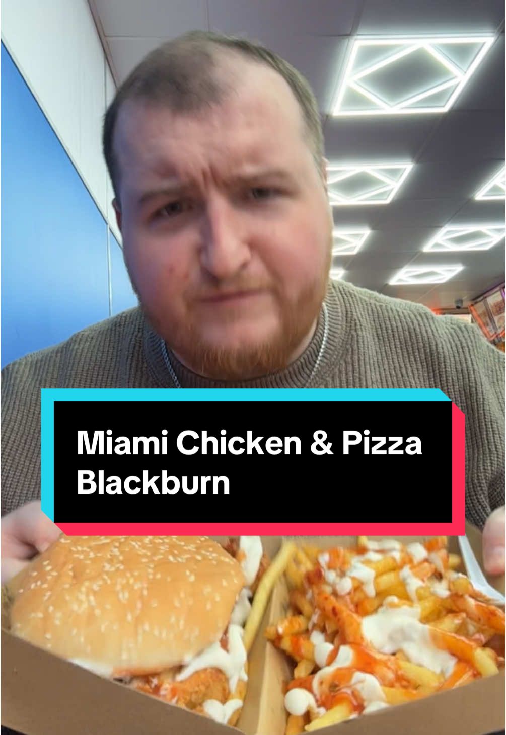 Miami Chicken & Pizza Blackburn #chickenshop #blackburn #fyp #takeaway #chickenburger #miamichicken 