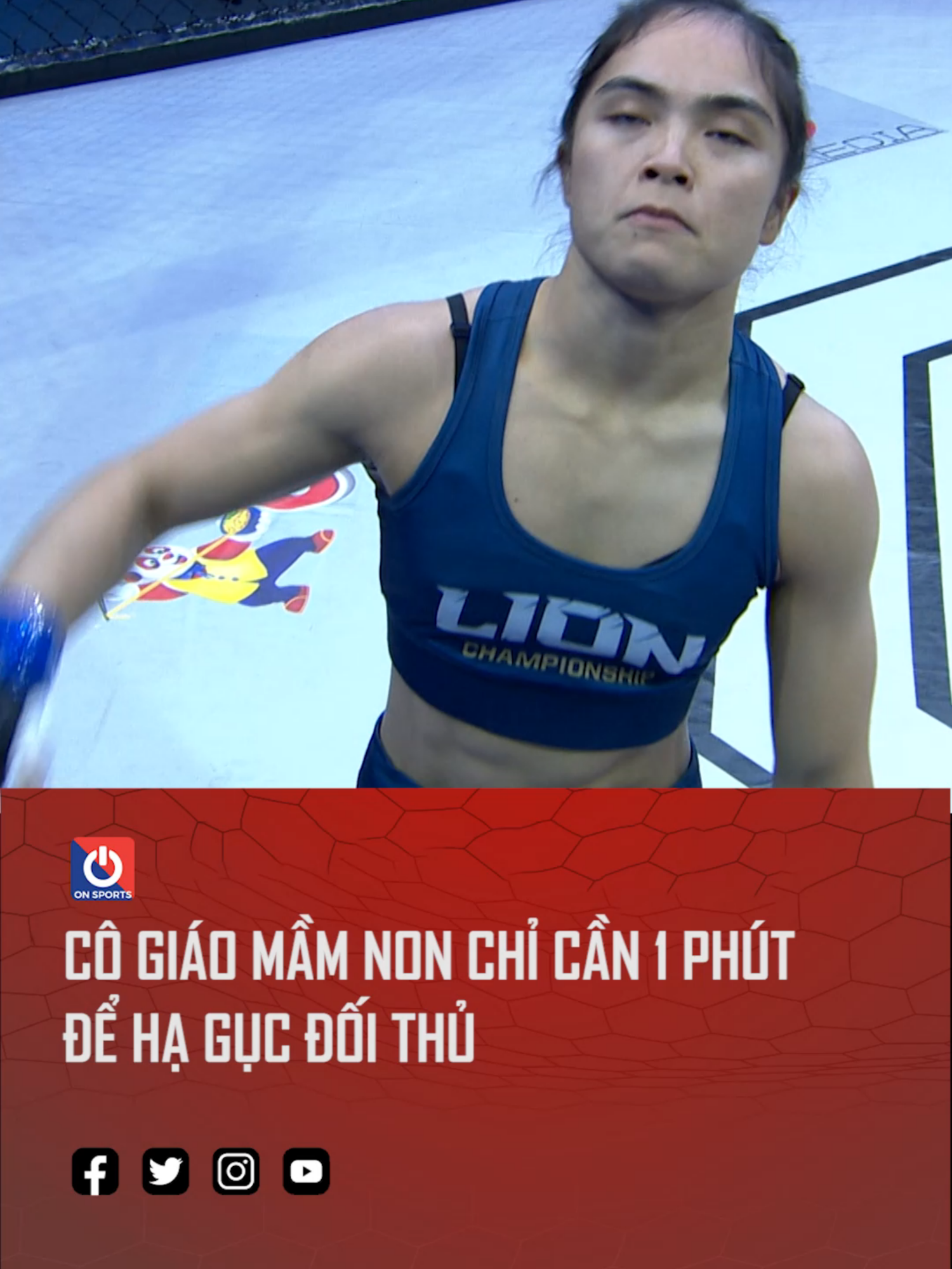 Cô giáo mầm non Lò Thị Phung bá đạo, chỉ cần 1 phút để đả bại đối thủ #OnSports #ONPlus #VTVcab #Sports #ASEANutdFC #MitsubishiElectricCup #Aseancup2024 #serieA