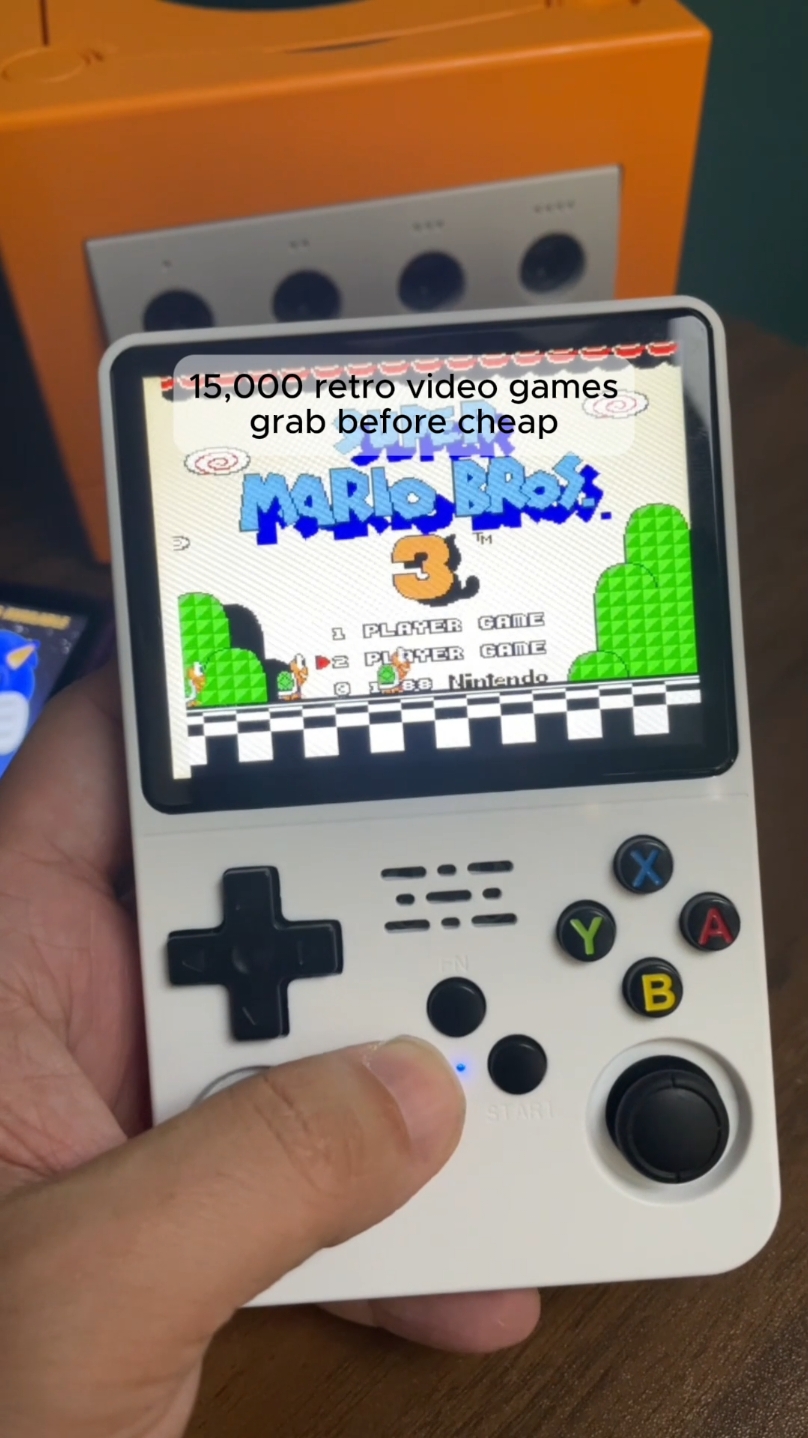 I've been loving the R36s retro game console #gameconsole #retrogaming #handheld #tiktokmademebuyit recently. Loving it that much, I got more for my family as Christmas presents! It has 15,000 games and is on sale for about $40 during Black Friday. Don't miss it before Christmas. Link here. #gameconsole #retrogaming #handheld #tiktokmademebuyit #Wholesale 