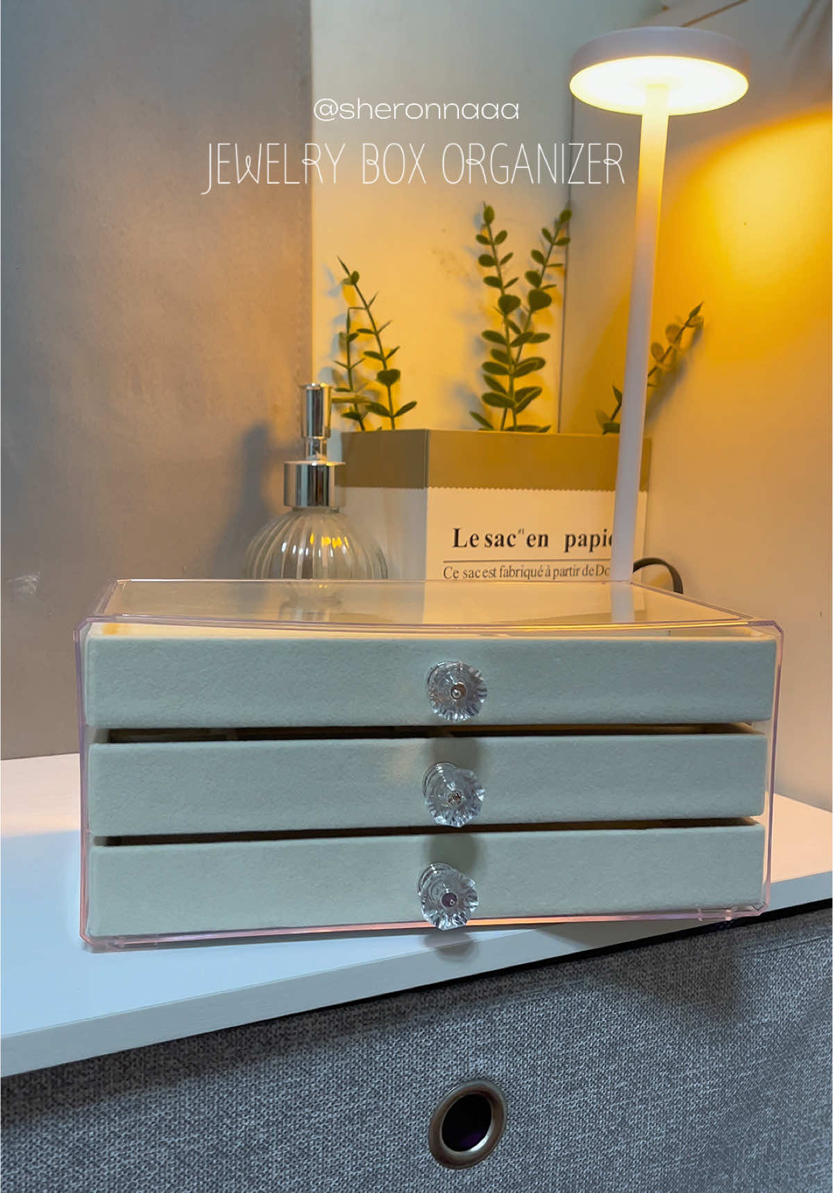 Jewelry box organizer ✨ #jewelryboxorganizer #jewelryorganizer #jewelrybox #perfectgiftidea #giftidea #jewelrybox 