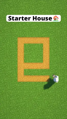 Minecraft Best Starter House🏡 🔥Follow for more🔥 #Minecraft #minecraftbuilding #minecrafttutorial #minecraftasmr #minecraftbuild #minecraftideas 