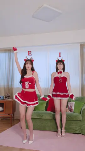 E 산타 I 산타 누가 좋은데!!❤️ @yunamong_