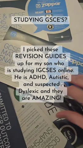 I picked these REVISION GUIDES up for my son who is studying IGCSES through Oxbridge IGSCE online.  He is ADHD, Autistic, and suspected Dyslexic and they are AMAZING! YOU CANNOT FIND A CLEARER GUIDE OUT THERE GURANTEED  #GCSE #REVISIONGUIDE #HOMEEDUCATION #HOMEED #HOMESCHOOLDAYS #HOMESCHOOLING #HOMESCHOOLLIFE #HOMEED #REVISION #revisiontips #REVISE #EXAMS #EXAMTIME #SUPPORTEXAMS #GCSE #SCHOOL #KS4 #TEST #AUTISM #ADHD #adhdtiktok #autismtiktok 