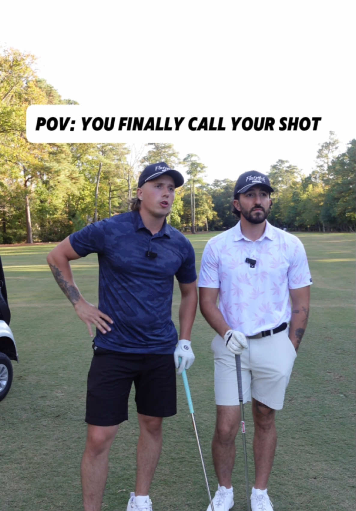 How did he get that much spin on a 7 iron 😂 #golf #fyp #golfswing #golfing 
