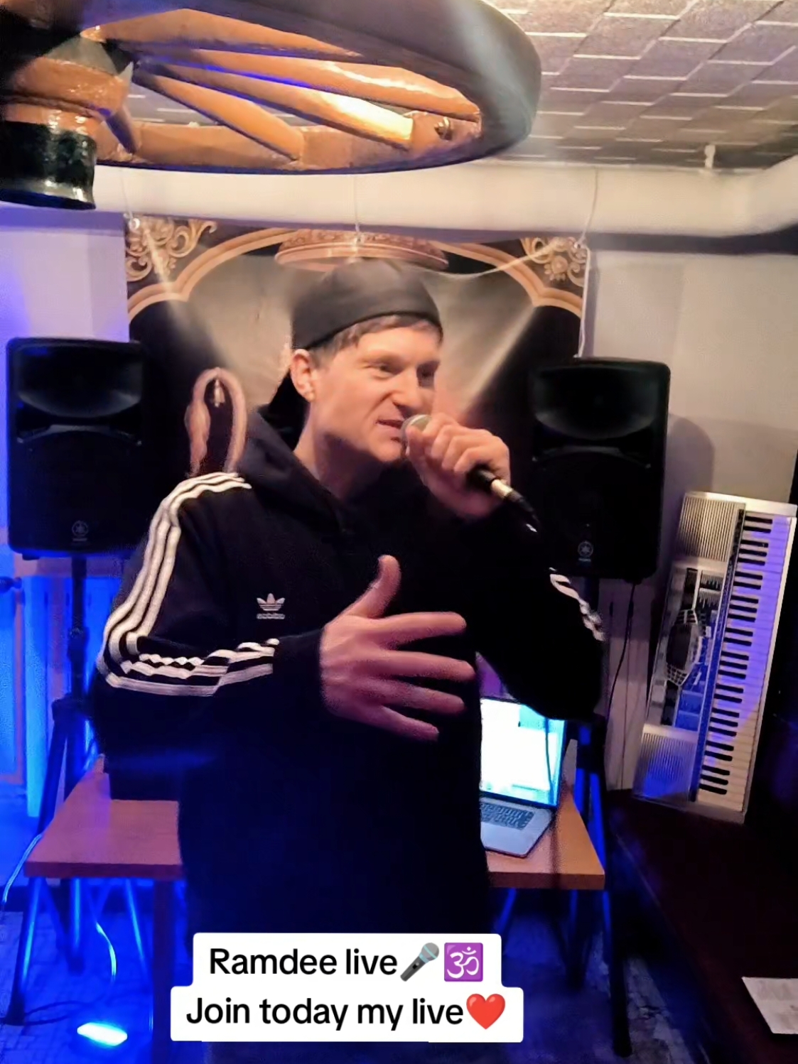 Ramdee live🎤🕉️ #Ramdee #HanumanChalisa #Hanuman #Narayan #Krishna #SanatanaDharma #SpiritualRap #Hindu 