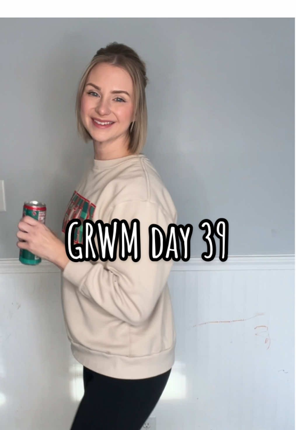 GRWM for a full day of getting this Christmas money 💰 I love being a server in December #grwm #grwmroutine #morninggrwm 