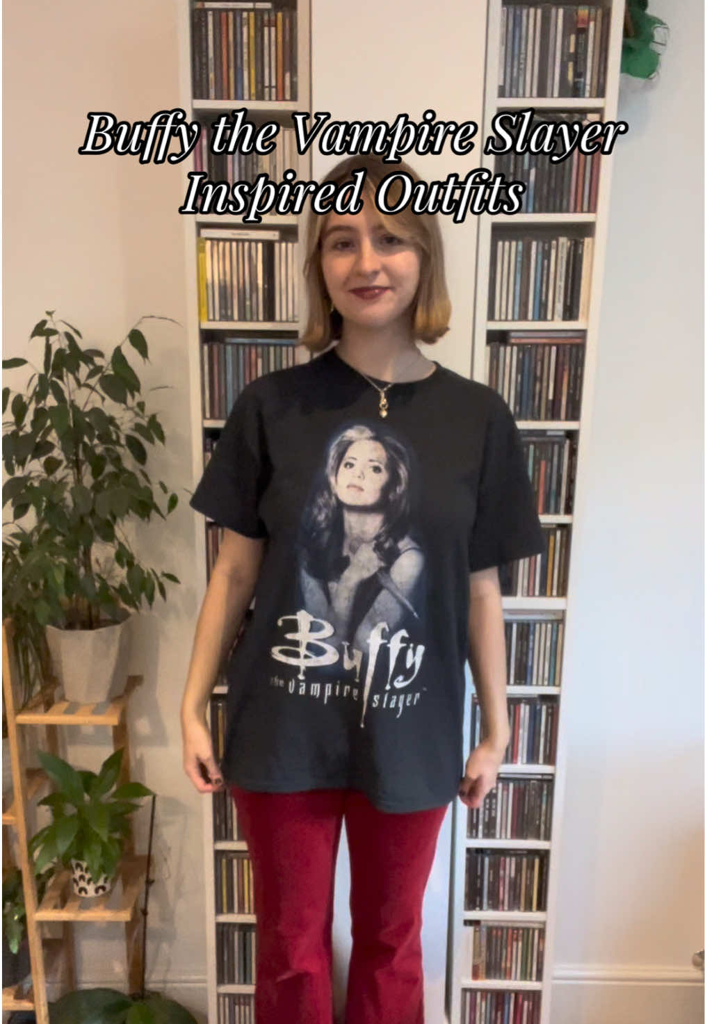 Some Buffy inspired outfits… it might be time for a rewatch 🖤 #buffythevampireslayer #buffy #btvs #buffysummers #buffyoutfits #btvsoutfits #outfitinspo #90s #90sfashion 