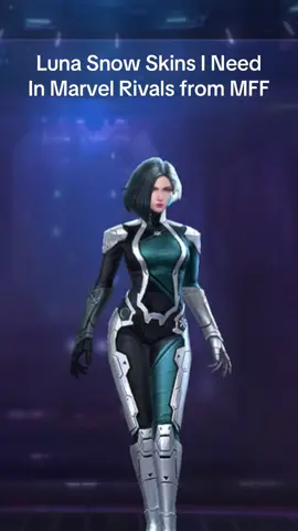 Luna Snow Is cold af❄️Was So Suprised to see a character from a tiny fan base included I need them to Port all the skins from Marvel Future Fight immediately #marvelrivals #lunasnow #marvelfuturefight 