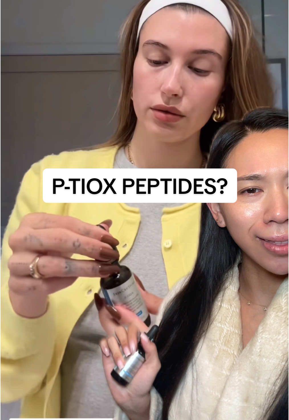 Whatever @Hailey Bieber does, I follow 🫡@SkinCeuticals p-tiox wrinkle modulating peptide serum ✨#skinceuticals #skinceuticalsskincare #peptide #peptideserum #antiagingskincare #antiagingtreatment #antiagingtips #wrinkletreatment  #haileybieber #rhode #rhodeskin #skincarereview #BeautyTok 