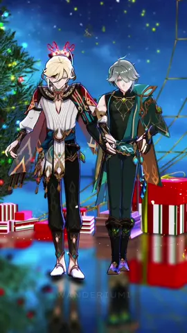 #alhaitham #kaveh #genshin #christmas #newyear 