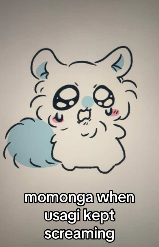EEEYAHHHHAHHHAHHHHHHH PURRRRERRRERRRRR#fypシ #relatable #chiikawa #usagi #momonga #cute #silly 