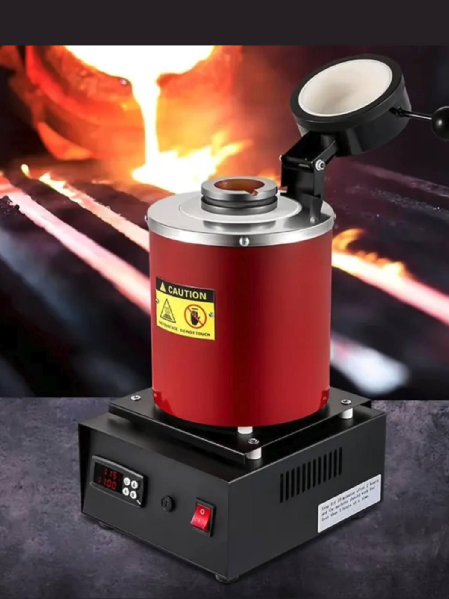 Professional DIY Casting Machine Can you hear that?  It’s the sound of your next creative obsession  Transform gold, silver, or copper into your dream jewelry with ease. FOLLOW for pro tools and endless creative inspiration! #DIYArtisans #JewelryMakingLife #CreativeTech #CraftBossVibes#redmeltingfurnace#mineralfurnace