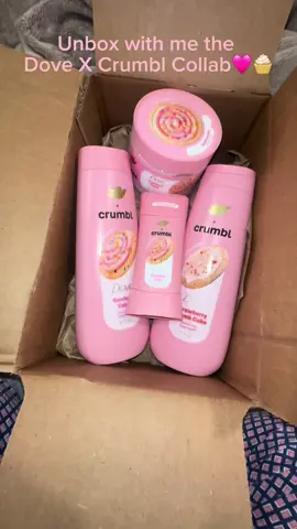 Dove X Crumbl Collab 🧁🫶🏻                    #Dove #Crumbl #crumblecookie #fyp #dovexcrumbl #walmart #bodywash #deodorantviral #bodyscrub 