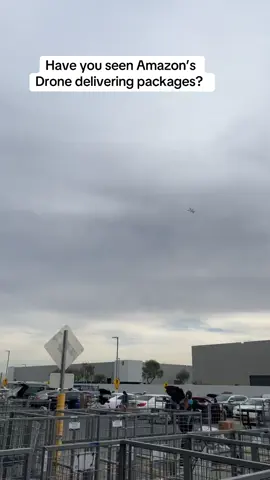 Check out the new Amazon drone! #amazon #drone #fypシ #explorepage 