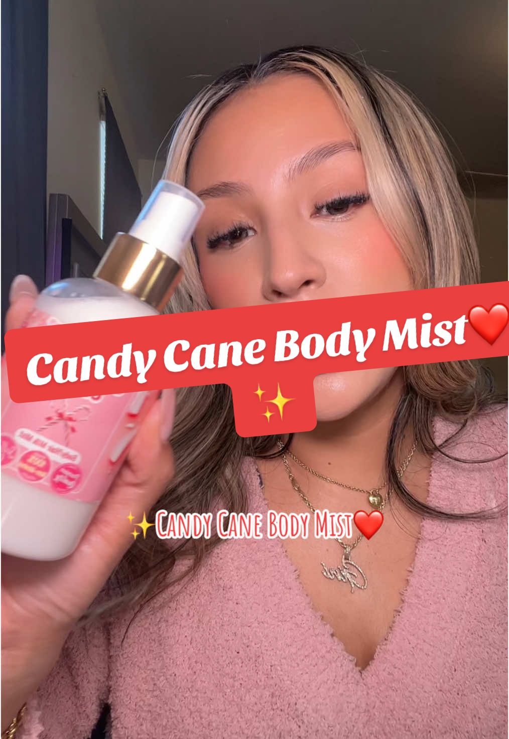 ❤️✨Candy Cane Hair & Body Milk Mists✨#scentnity #hairandbodymist #candycane #candycanebodymist #TikTokshop #tiktokshopping #newyearnewaura #tiktokshopholidayhaul  #giftguide #ttsdelight #shoptoysandtots
