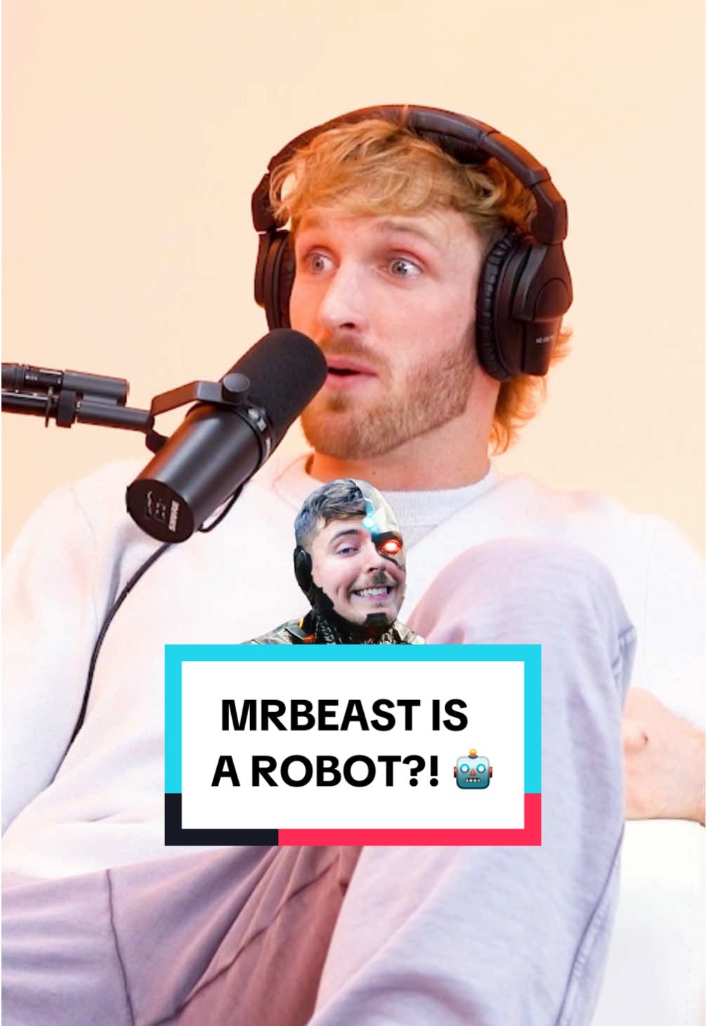😱 MRBEAST IS A ROBOT?! 🤖 #loganpaul #mikemajlak #fanum #fanumtax #fanumtv #amp #mrbeast #mrbeastchallenge #impaulsive @Logan Paul @heybigmike @Fanum @MrBeast 
