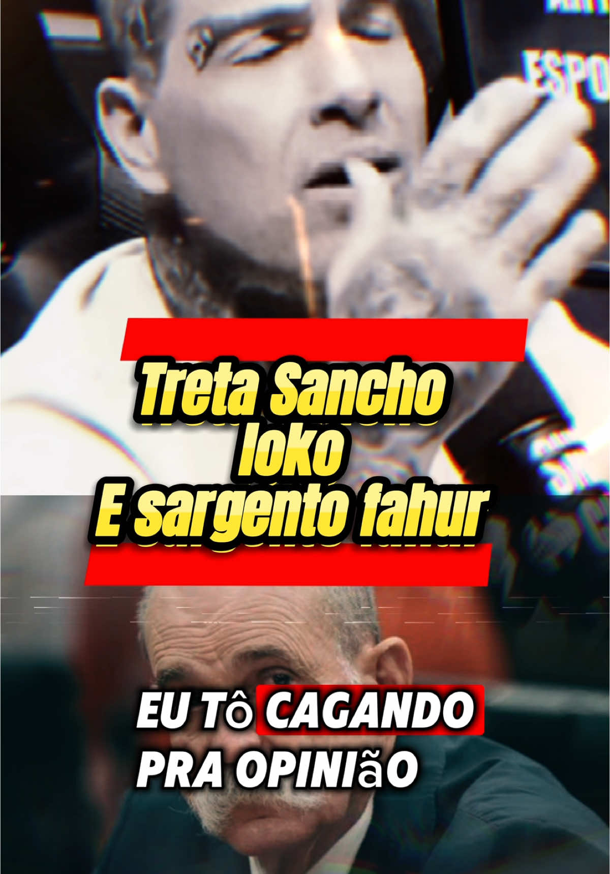 Treta entre sancho loko e sargento fahur ? #podcastpolicial #policiamilitar #sancholoko #sargentofahur #treta #fyp #foryo 