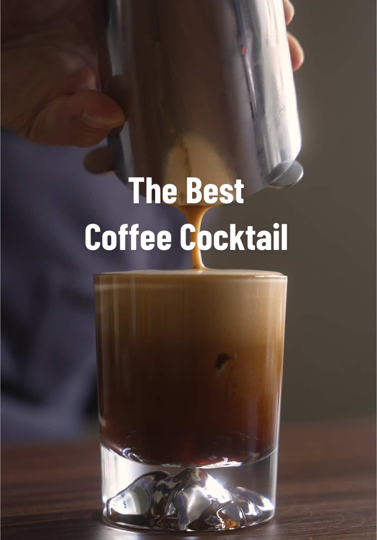 Something better than an Espresso Martini? I gotchu.  The Carajillo 1 oz Reposado Tequila  1 oz Licor 43 Fresh Espresso Squeeze of Orange Juice  Orange Peel Shake with ice and then shake without ice to achieve a frothy and silky texture. #coffee #cocktail #drink #Recipe 