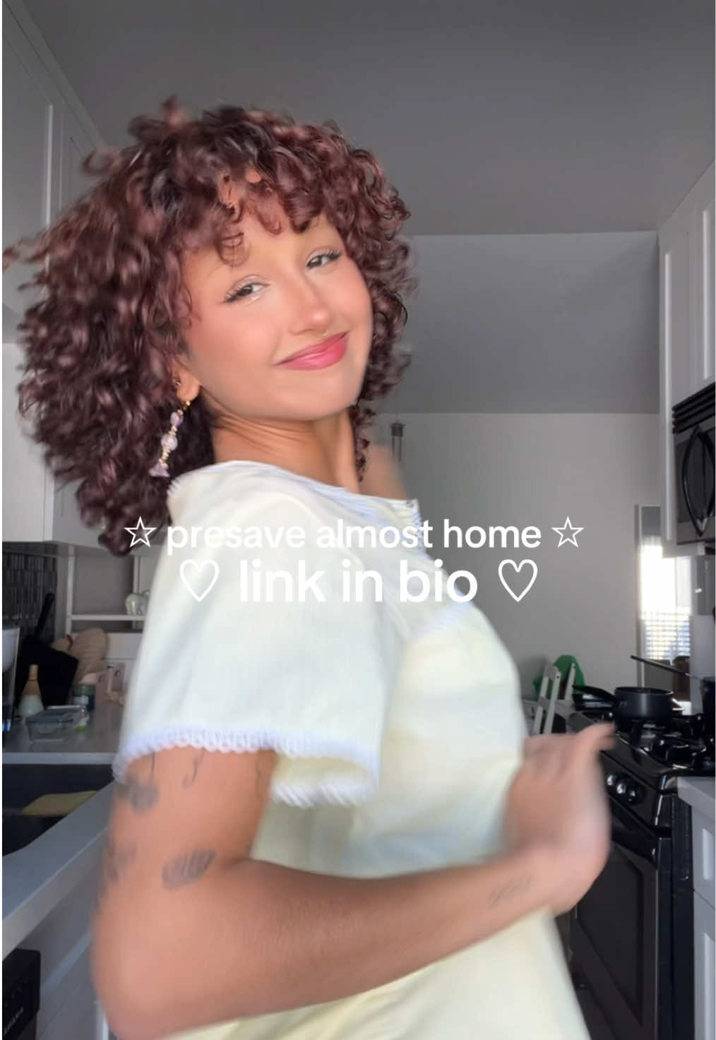 PRE SAVE ALMOST HOME 🏡🌧️ my first song is coming out 💌 hit the link in bio 💌 #wlw #smallartist #bedroompop #indiepop 