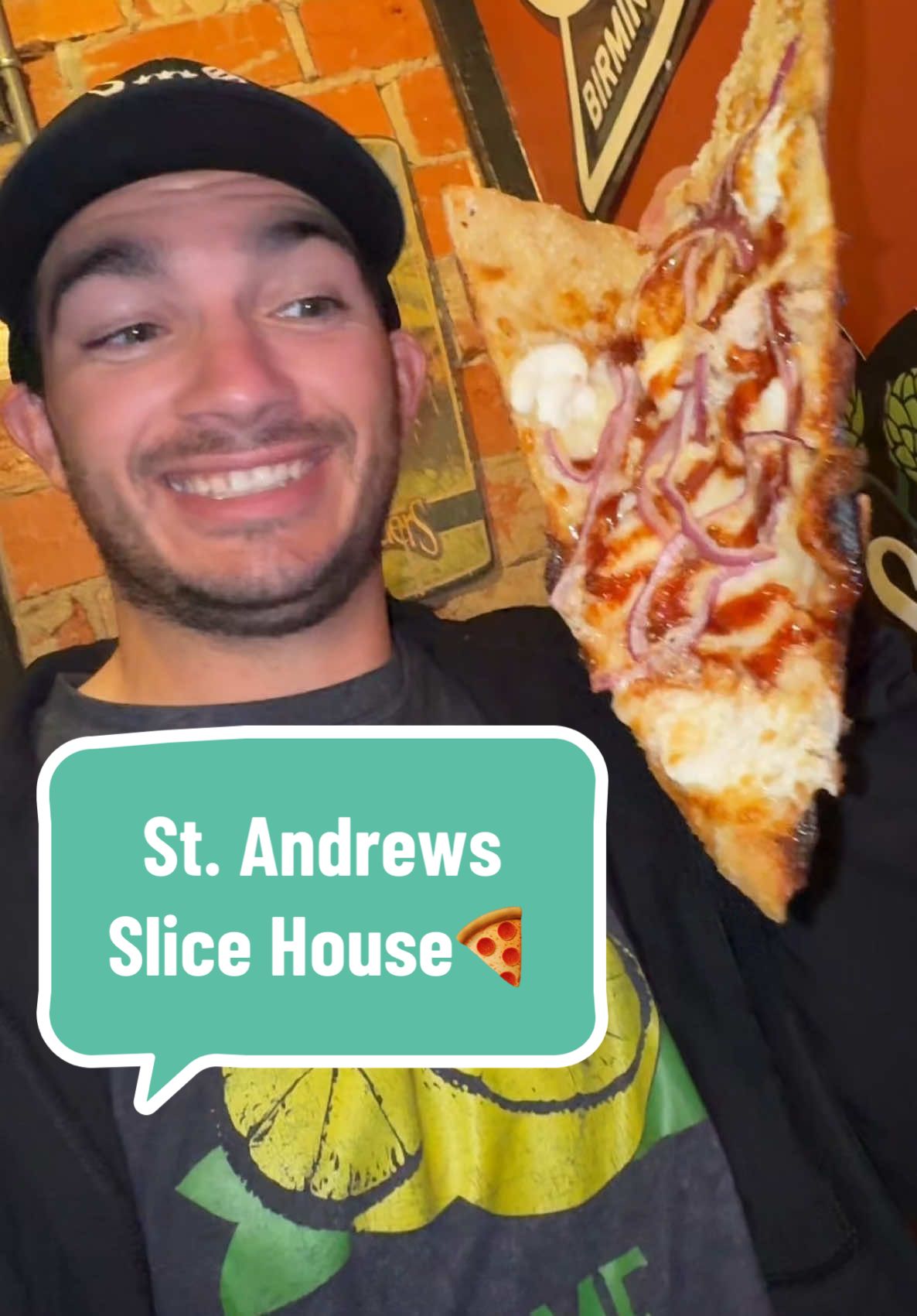 Lets try St. Andrews Slice House! i love Pizza! lets eat pizza!🍕 #fyp #fypシ #Foodie #foodietiktok #foodvlog #chopelasreviews #foodvloger #pizza 