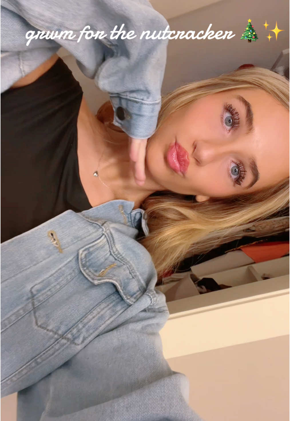 fav christmas tradition #christmas #christmasgrwm #tistheseason #nutcracker @milkmakeup @Benefit Cosmetics 