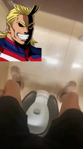 🗣️When there is Rain there is Thunder 🤣 #allmight #myheroacademia #mha #meme #funny 