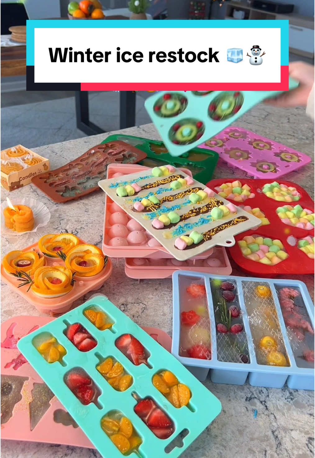 Winter ice restock ⛄️🧊💝🎅🎄❄️