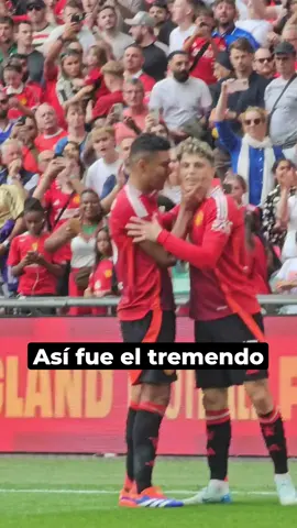 Casemiro ENFURECE con Garnacho #casemiro #futbol #garnacho