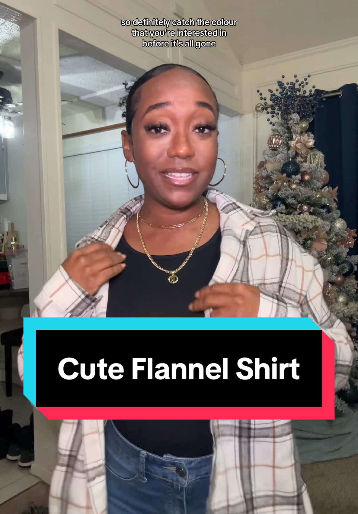 Who doesnt love a good versatile flannel shirt?!? So many color options on these PLUS a sale! Check it out! @Lumister #tiktokshopholidayhaul #fyp #tiktokmusthaves #flannel #flannelseason #oversizedshirt 