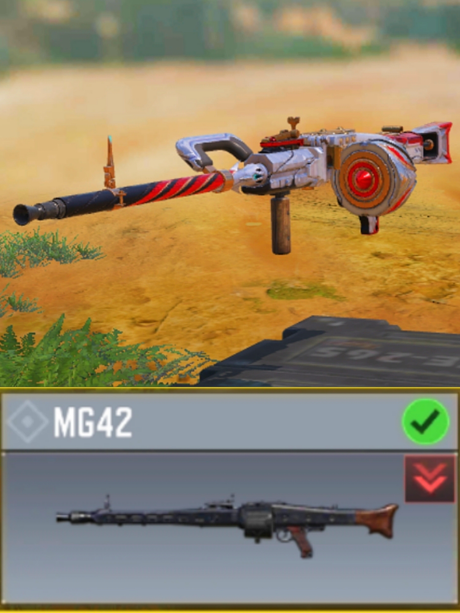Otra vez Nerfearon a la MG42... #codm
