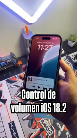 Control de volumen ios 18.2 #techfranco #parati #fyp #AprendeEnTikTok #iphone15pro #ios18 