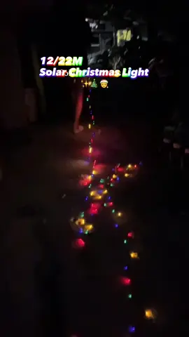 Solar waterproof string lights  #christmaslights#outdoorlights #coollights #lights#StringLights#solar