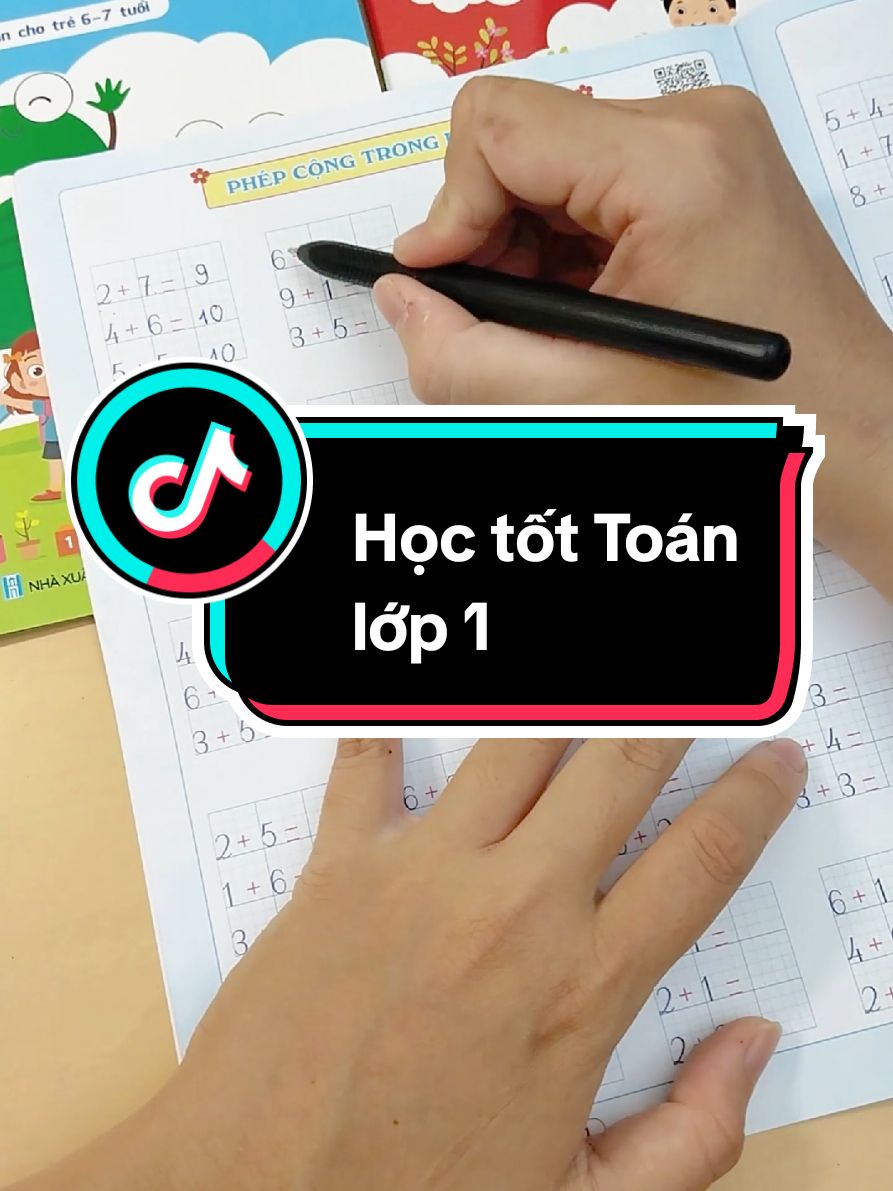 Bộ sách giúp con học tốt môn Toán lớp 1. #sachchobe #mebimsua #giaoducsom #hoctoan 