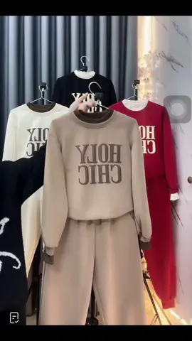 Sét bộ nỉ mặc mùa này ấm khỏi bàn lun nha mí bà #xuhuong #setni #aonu #set #quanaohottrend #hangquangchau #fyp #viral #muataitiktokshop 