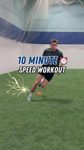 10 Minute Speed Workout @VKTRY Gear #speedtraining #vktrypartner #footballtiktok #speed #soccerworkout #soccershorts 