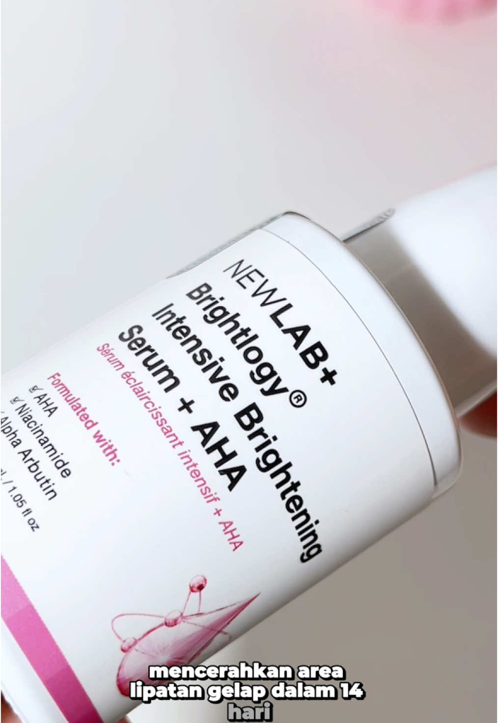 bye bye keti gelapp 🤩🫵🏻 #newlab #brihtology #brighteningserum @Newlab 