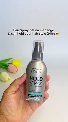 Spray net na mabango at kayang ipaglaban ang buhok mo🤭🔥 #hairspray #hairspraynet #spraynet #holdspray #hairfix #hairstyle #haircare #foryou #fyp 