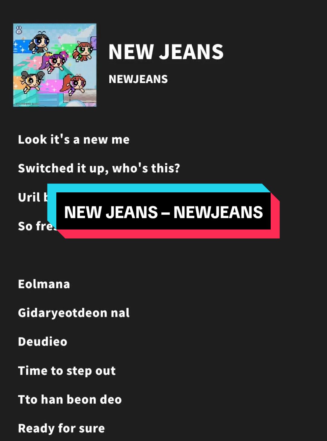 #fullsong #fulllyrics #liriklagu #lyrics #kpop #fyp #fypシ #newjeans #뉴진스 