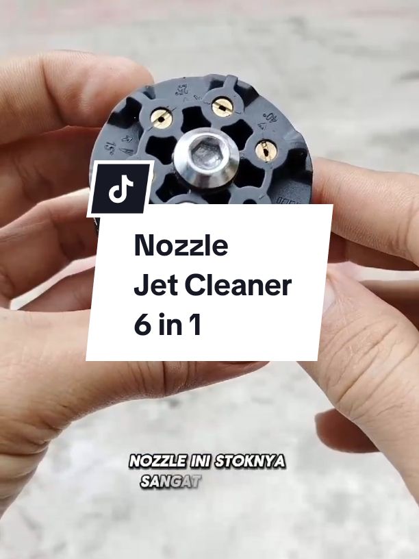 Nozzle tambahan 6in1 untuk jet cleaner #nozzle6in1  #nozzlejetcleaner  #alatcucimotor 