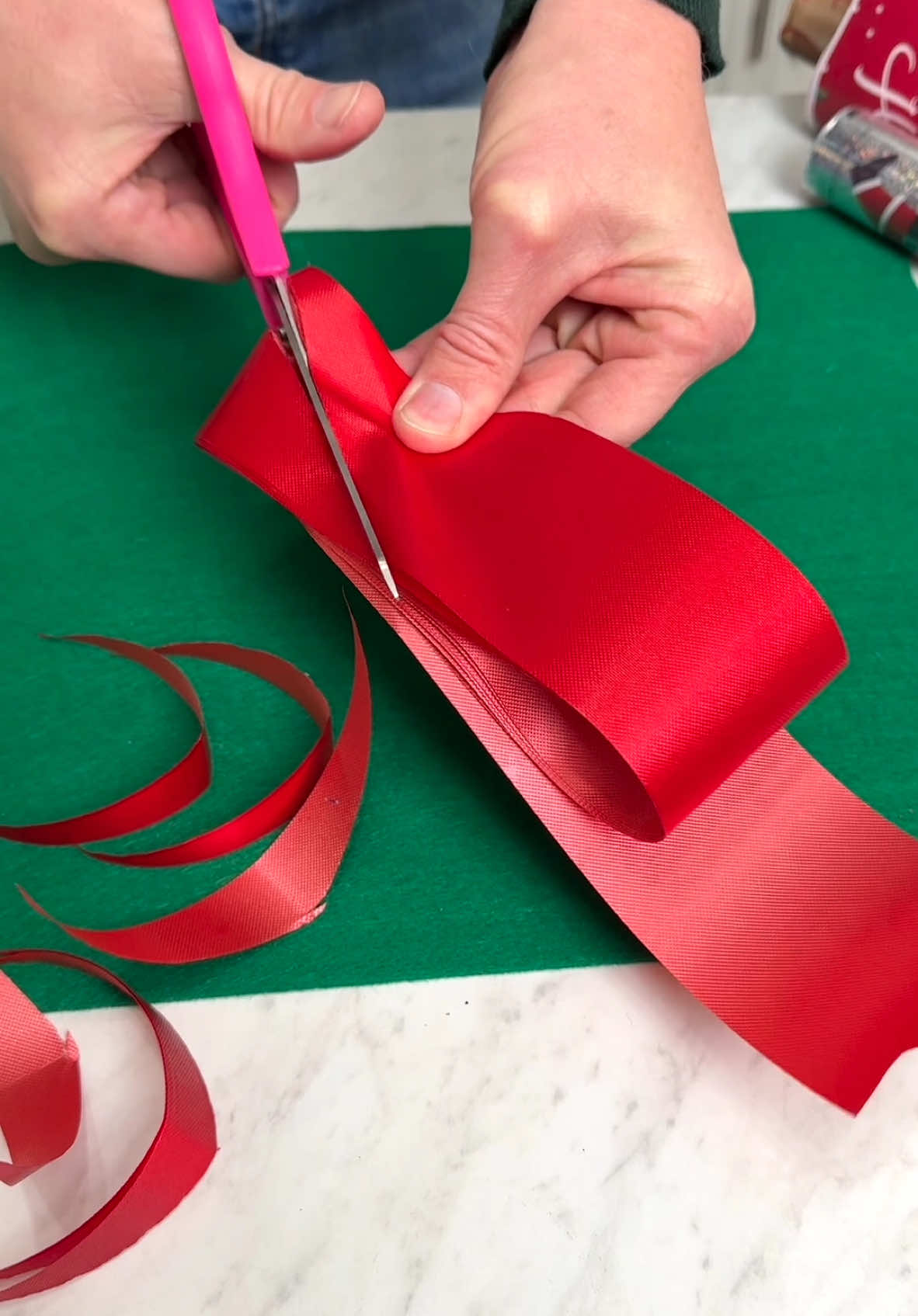 Simple Bow making tutorial  #DIY #LifeHack #christmas #presents #christmasbow #holiday 