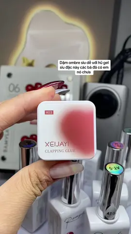 Gel dặm ombre siu đặc dặm siu dễ #geldamombre #damombrenail 
