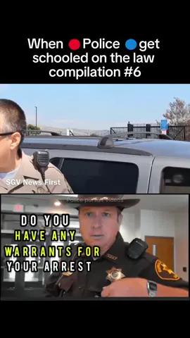 When 🔴Police 🔵get schooled on the law 6