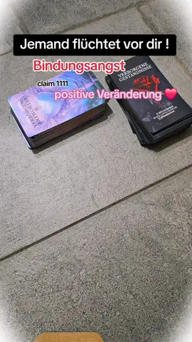 Jemand flüchtet vor dir // Tarot: by sunnylove