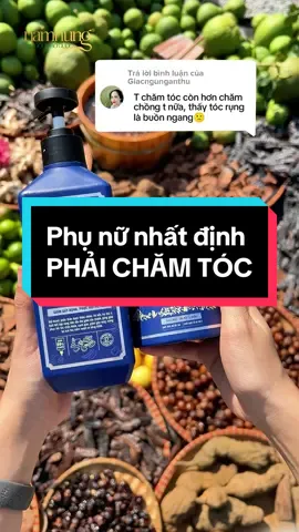 Phụ nữ phải luôn quan tâm, chăm sóc cho bản thân nha chị em #xuhuong #chamsoctoc #daugoithaoduoc #daugoinamnung #daugoi #xitmoctoc 