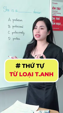 Cách làm dạng vài Từ loại chỉ bằng 1 sơ đồ #dieuhoalanggo #dieuhoatienganh #ieltslanggo #hoctienganh #laygoctienganh #hoctienganh 