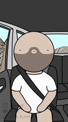 Je sais pas qui est le plus effrayé entre les 2 #animation #humour #drole