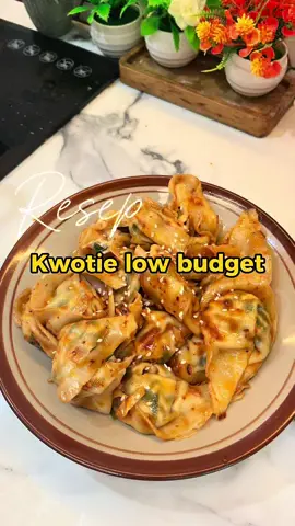 Kwotie low budget ✨ Aseli ini enak bangeeet, wajib recook !! #dimsum #kwotie #kucai #menusimple 